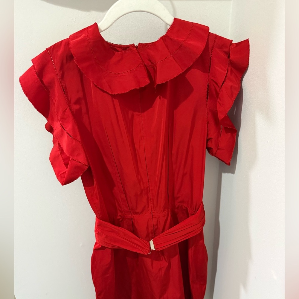 Roberto Cavalli Vibrant Red Dress - Picture 3 of 7
